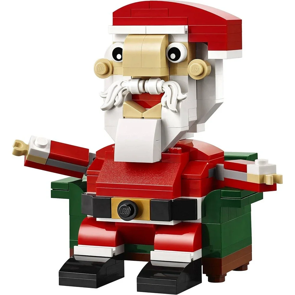 Lot of 2 LEGO 40206 Santa Claus Christmas Building Toy Sets 155 Pcs Each New - Picture 2 of 9